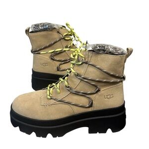 UGG
Women's Brown (Wmns) Brisbane Lace Up Boot 'Mustard Seed', size 12, NWOT